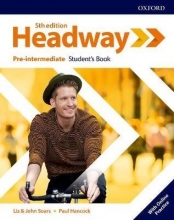 كتاب هدوی بریتیش ویرایش پنجم Headway Pre-intermediate 5th edition st + wb + DVD