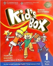 کتاب کایدز باکس آپدیت ویرایش دوم Kids Box 1 - Updated 2nd Edition SB+WB+CD