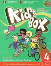 كتاب کاید باکس 4 ویرایش دوم Kids Box 4 - Updated 2nd Edition SB+WB+CD