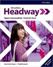 كتاب هدوی بریتیش ویرایش پنجم Headway Upper-intermediate 5th edition st + wb + DVD
