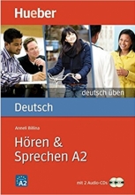 کتاب آلمانی هوقن اند اشپقشن Deutsch Uben: Horen & Sprechen A2 + CD