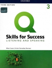 کتاب Q Skills for Success 3rd 3 Listening and Speaking +DVD