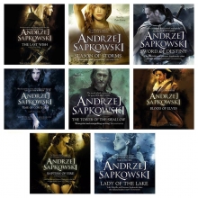 خرید سری Witcher Andrzej Sapkowski مجموعه ای از مجموعه 8 کتاب Sword Of Destiny