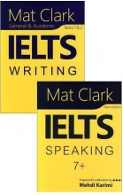 Mat Clark IELTS Writing + Speaking + CD خرید کتاب مت کلارک رایتینگ اسپیکینگ
