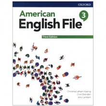 خرید کتاب امریکن انگلیش فایل 3 ويرايش سوم American English File 3rd Edition رحلی