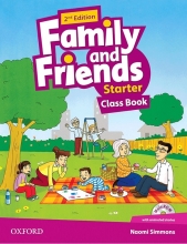 کتاب امریکن فمیلی اند فرندز استارتر ویرایش دوم American Family and Friends Starter 2nd edition + CD (چاپ دوم)