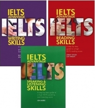 خرید پک کامل کتاب های آیلتس ادونتیج Ielts advantage skill Writing + reading + listening & speaking