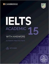 کتاب آیلتس کمبیریج آکادمیک IELTS Cambridge 15 Academic + CD