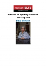 کتاب مکار آیلتس اسپیکینگ Makkar IELTS Speaking Jun - Aug 2020 Final Version