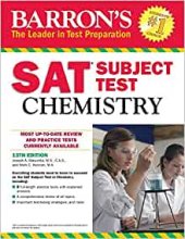 کتاب بارونز اس ای تی سابجکت تست کمیستری Barron’s SAT Subject Test Chemistry 13th Edition