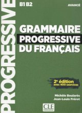 کتاب Grammaire progressive du français – Niveau avancé – Livre + CD – 2ème édition رنگی