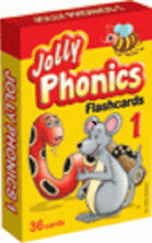 فلش کارت جولی فونیکس Jolly Phonics 1 Flashcards