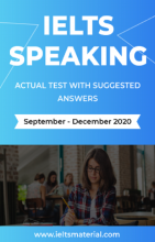 کتاب آیلتس اسپیکینگ اکچوال تست IELTS Speaking Actual Tests Sep - Dec 2020
