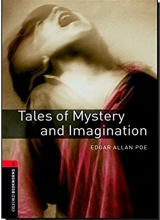 کتاب داستان آکسفورد بوک ورمز تالس آف میستری  Oxford Bookworms Tales of Mystery and Imagination+ CD داستان کوتاه اثرادگارالن پو