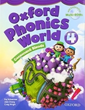 کتاب آکسفورد فونیکس ورد Oxford Phonics World 4
