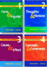 خرید پک کامل کتابهای فست اند فیگرز Reading and Vocabulary Development +facts figures+thoughts notions+cause effect+concepts comm