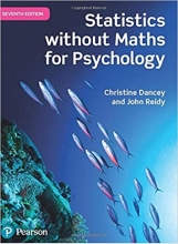 کتاب ستاتیستیکس ویتوت متس فور سایکولوژی Statistics Without Maths for Psychology