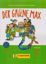 کتاب آلمانی کودکان د گرین مکث Der grüne Max 2 Lehrbuch Arbeitsbuch