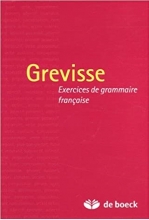 کتاب فرانسه گریویس Grevisse exercices de grammaire francaise