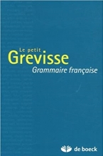 کتاب فرانسه Le petit Grevisse Grammaire francaise