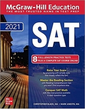 کتاب مک گروهیل ادوکیشن اس ای تی McGraw Hill Education SAT 2021