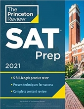 کتاب پرینستون ریویو اس ای تی پرپ Princeton Review SAT Prep 2021