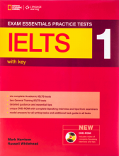 کتاب اگزم اسنشیالز آیلتس پرکتیس تست Exam Essentials: IELTS Practice Test 1+DVD