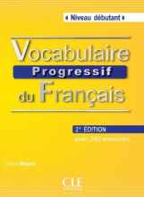 کتاب وکبیولری پروگرسیو Vocabulaire Progressive Niveau Debutant 2nd Edition سیاه و سفید