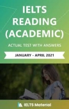 کتاب آیلتس ریدینگ آکادمیک (IELTS Reading Acadamic (Jan – April 2021