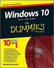 کتاب ویندوز 10 آل این وان فور دامیز  Windows 10 ALL IN ONE For Dummies