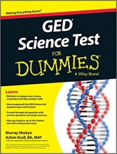 کتاب جی ای دی ساینس تست فور دامیز GED Science Test For Dummies