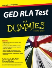کتاب جی ای دی GED RLA Test For Dummies