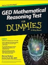 کتاب جی ای دی متماتیکال ریسونینگ تست فور دامیز  GED Mathematical Reasoning Test For Dummies