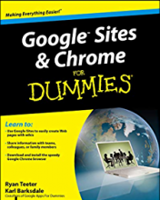 کتاب گوگل سایت کروم فور دامیز Google Sites Chrome For Dummies