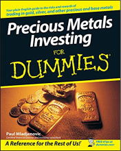 کتاب پرشس متالز اینوستینگ فور دامیز Precious Metals Investing For Dummies