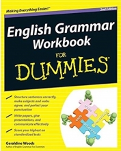 کتاب انگلیش گرامر وورک بوک فور دامیز English Grammar Workbook For Dummies