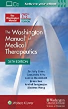 کتاب واشنگتون مانوئل آف مدیکال تراپیوتکس پیپربک 2019 The Washington Manual of Medical Therapeutics Paperback Thirty-Sixth Editi