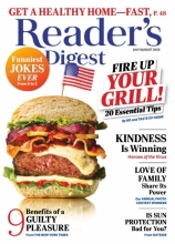 مجله ریدر دایجست Readers Digest Fire up your grill July/August 2020