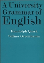 کتاب ای یونیورسیتی گرامر آف انگلیشA university grammar of English