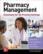 کتاب فارمیسی منیجمنت Pharmacy Management: Essentials for All Practice Settings