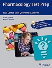کتاب فارماکولوژی تست پرپ Pharmacology Test Prep: 1500 USMLE-Style Questions & Answers