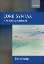 کتاب کور سینتاکس ای مینیمالیست اپروچ Core Syntax A Minimalist Approach