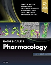کتاب فارماکولوژی رنگ و دیل Rang & Dale's Pharmacology 9th Edition 2019