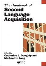 کتاب هندبوک آف سکوند لنگوییچ The handbook of second language acquisition