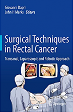 کتاب سرجیکال تکنیکیوز این رکتال کنسر Surgical Techniques in Rectal Cancer 1st Edition2019