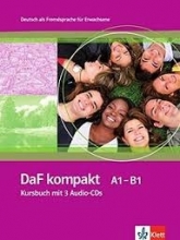 کتاب DaF kompakt Kursbuch Ubungsbuch A1_B1 سیاه و سفید