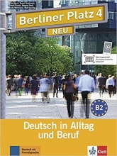 کتاب برلینر پلاتز Berliner Platz Neu Lehr Und Arbeitsbuch 4 سیاه و سفید