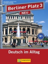 کتاب برلینر پلاتز Berliner Platz Neu Lehr Und Arbeitsbuch 3 سیاه و سفید