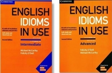 کتاب دو جلدی انگلیش ایدیومز این یوز English Idioms In Use Intermediate+Advanced