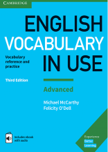 کتاب اینگلیش وکبیولری این یوز English Vocabulary in Use Advanced 3rd+CD رحلی